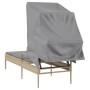 Tumbona con capota ratán sintético beige de vidaXL, Tumbonas - Ref: Foro24-368191, Precio: 182,48 €