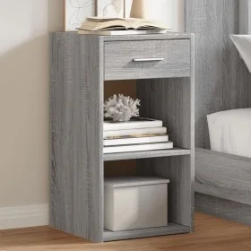 Nightstands 2 units Sonoma gray engineered wood 35x34x65 cm by vidaXL, Nightstands - Ref: Foro24-840587, Price: 64,34 €, Disc...