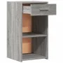 Mesitas noche 2 uds madera ingeniería gris Sonoma 35x34x65 cm de vidaXL, Mesitas de noche - Ref: Foro24-840587, Precio: 64,34...