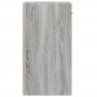Mesitas noche 2 uds madera ingeniería gris Sonoma 35x34x65 cm de vidaXL, Mesitas de noche - Ref: Foro24-840587, Precio: 65,18...