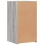 Mesitas noche 2 uds madera ingeniería gris Sonoma 35x34x65 cm de vidaXL, Mesitas de noche - Ref: Foro24-840587, Precio: 64,34...