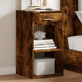 Nightstands 2 pcs engineered wood smoked oak 35x34x65 cm by vidaXL, Nightstands - Ref: Foro24-840585, Price: 59,40 €, Discoun...
