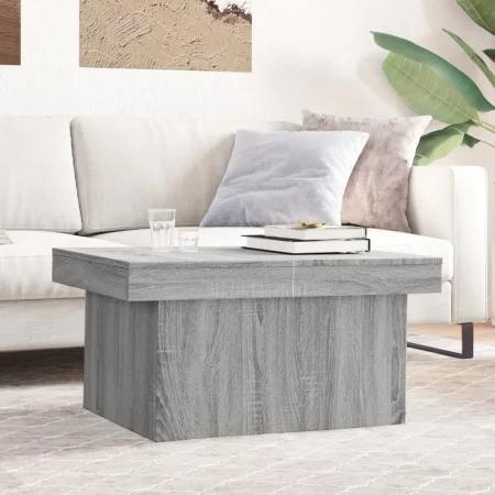 Sonoma gray engineered wood coffee table 80x55x40 cm by vidaXL, Coffee table - Ref: Foro24-840868, Price: 68,43 €, Discount: %