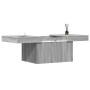 Sonoma-Couchtisch aus grauem Holzwerkstoff, 80 x 55 x 40 cm von vidaXL, Couchtisch - Ref: Foro24-840868, Preis: 69,38 €, Raba...