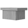 Sonoma gray engineered wood coffee table 80x55x40 cm by vidaXL, Coffee table - Ref: Foro24-840868, Price: 68,43 €, Discount: %