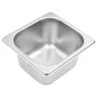 Gastronorm-Tablettträger mit 3 1/6 Edelstahltabletts von vidaXL, Behälter für Küchenutensilien - Ref: Foro24-51220, Preis: 58...