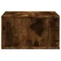 Druckerständer aus geräucherter Eichen-Ingenieurholz 49x40x22,5 cm. von vidaXL, Drucker unterstützt - Ref: Foro24-840594, Pre...