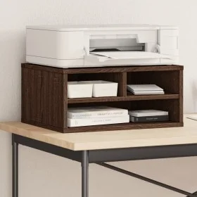 Soporte impresora madera ingeniería marrón roble 49x40x22,5 cm by vidaXL, Printer supports - Ref: Foro24-840596, Price: 34,42...