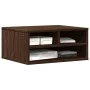Soporte impresora madera ingeniería marrón roble 49x40x22,5 cm by vidaXL, Printer supports - Ref: Foro24-840596, Price: 34,42...