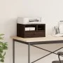 Soporte impresora madera ingeniería marrón roble 40x32x22,5 cm by vidaXL, Printer supports - Ref: Foro24-840610, Price: 34,64...
