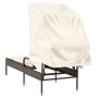 Liegestuhl mit braunem Kunststoff-Rattanverdeck. von vidaXL, Liegen - Ref: Foro24-368189, Preis: 180,97 €, Rabatt: %