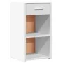 Nachttische 2 Stück aus weißem Ingenieurholz 35x34x65 cm von vidaXL, Nachttische - Ref: Foro24-840577, Preis: 63,43 €, Rabatt: %