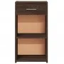 Mesitas noche 2 uds madera ingeniería marrón roble 35x34x65 cm de vidaXL, Mesitas de noche - Ref: Foro24-840589, Precio: 66,1...