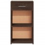 Mesitas noche 2 uds madera ingeniería marrón roble 35x34x65 cm by vidaXL, Nightstands - Ref: Foro24-840589, Price: 67,06 €, D...