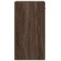 Mesitas noche 2 uds madera ingeniería marrón roble 35x34x65 cm de vidaXL, Mesitas de noche - Ref: Foro24-840589, Precio: 66,1...