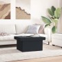 Mesa de centro madera de ingeniería negro 80x55x40 cm by vidaXL, Coffee table - Ref: Foro24-840864, Price: 62,64 €, Discount: %