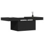 Mesa de centro madera de ingeniería negro 80x55x40 cm by vidaXL, Coffee table - Ref: Foro24-840864, Price: 62,64 €, Discount: %