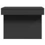 Mesa de centro madera de ingeniería negro 80x55x40 cm de vidaXL, Mesas de centro - Ref: Foro24-840864, Precio: 61,86 €, Descu...