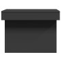 Mesa de centro madera de ingeniería negro 80x55x40 cm by vidaXL, Coffee table - Ref: Foro24-840864, Price: 62,64 €, Discount: %