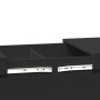 Mesa de centro madera de ingeniería negro 80x55x40 cm by vidaXL, Coffee table - Ref: Foro24-840864, Price: 62,64 €, Discount: %