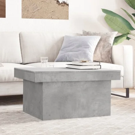 Mesa de centro madera de ingeniería gris hormigón 80x55x40 cm by vidaXL, Coffee table - Ref: Foro24-840866, Price: 65,55 €, D...