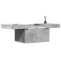Mesa de centro madera de ingeniería gris hormigón 80x55x40 cm by vidaXL, Coffee table - Ref: Foro24-840866, Price: 65,55 €, D...