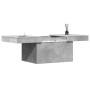 Mesa de centro madera de ingeniería gris hormigón 80x55x40 cm by vidaXL, Coffee table - Ref: Foro24-840866, Price: 66,45 €, D...
