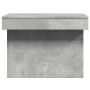 Mesa de centro madera de ingeniería gris hormigón 80x55x40 cm by vidaXL, Coffee table - Ref: Foro24-840866, Price: 66,45 €, D...