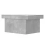 Mesa de centro madera de ingeniería gris hormigón 80x55x40 cm by vidaXL, Coffee table - Ref: Foro24-840866, Price: 65,55 €, D...
