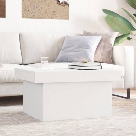 Weißer Couchtisch aus Holzwerkstoff 100x55x40 cm von vidaXL, Couchtisch - Ref: Foro24-840870, Preis: 74,29 €, Rabatt: %