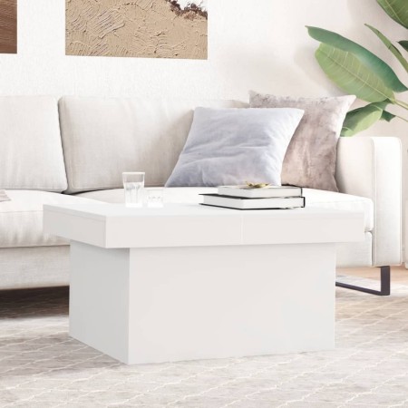 Weißer Couchtisch aus Holzwerkstoff 100x55x40 cm von vidaXL, Couchtisch - Ref: Foro24-840870, Preis: 74,29 €, Rabatt: %