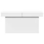 Mesa de centro madera de ingeniería blanco 100x55x40 cm by vidaXL, Coffee table - Ref: Foro24-840870, Price: 73,43 €, Discoun...