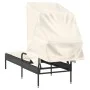 Sonnenliege mit schwarzem synthetischem Rattanverdeck von vidaXL, Liegen - Ref: Foro24-368188, Preis: 188,86 €, Rabatt: %