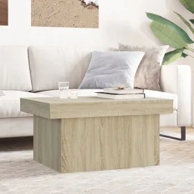 Mesa de centro madera de ingeniería roble Sonoma 100x55x40 cm by vidaXL, Coffee table - Ref: Foro24-840872, Price: 72,30 €, D...