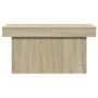 Mesa de centro madera de ingeniería roble Sonoma 100x55x40 cm de vidaXL, Mesas de centro - Ref: Foro24-840872, Precio: 72,26 ...