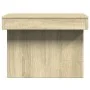 Mesa de centro madera de ingeniería roble Sonoma 100x55x40 cm de vidaXL, Mesas de centro - Ref: Foro24-840872, Precio: 72,26 ...