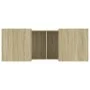 Mesa de centro madera de ingeniería roble Sonoma 100x55x40 cm de vidaXL, Mesas de centro - Ref: Foro24-840872, Precio: 72,26 ...