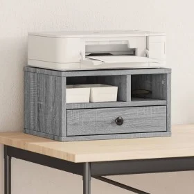 Soporte impresora madera ingeniería gris Sonoma 40x32x22,5 cm by vidaXL, Printer supports - Ref: Foro24-840609, Price: 36,64 ...