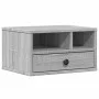 Druckerständer aus grauer Sonoma-Ingenieurholzmaserung, 40x32x22,5 cm. von vidaXL, Drucker unterstützt - Ref: Foro24-840609, ...