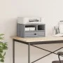 Druckerständer aus grauer Sonoma-Ingenieurholzmaserung, 40x32x22,5 cm. von vidaXL, Drucker unterstützt - Ref: Foro24-840609, ...
