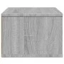 Druckerständer aus grauer Sonoma-Ingenieurholzmaserung, 40x32x22,5 cm. von vidaXL, Drucker unterstützt - Ref: Foro24-840609, ...