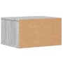 Soporte impresora madera ingeniería gris Sonoma 40x32x22,5 cm by vidaXL, Printer supports - Ref: Foro24-840609, Price: 37,17 ...