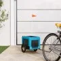 Pet Bicycle Trailer Iron Oxford Cloth Blue Black by vidaXL, pet strollers - Ref: Foro24-93911, Price: 97,16 €, Discount: %