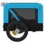 Pet Bicycle Trailer Iron Oxford Cloth Blue Black by vidaXL, pet strollers - Ref: Foro24-93911, Price: 97,16 €, Discount: %