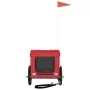 Pet Bicycle Trailer Iron Oxford Cloth Red Black by vidaXL, pet strollers - Ref: Foro24-93908, Price: 91,32 €, Discount: %