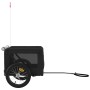 Haustier-Fahrradanhänger, Eisen-Oxford-Stoff, Schwarz von vidaXL, Kinderwagen für Haustiere - Ref: Foro24-93919, Preis: 99,49...