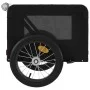 Remolque de bicicleta mascotas hierro tela Oxford negro de vidaXL, Cochecitos para mascotas - Ref: Foro24-93919, Precio: 97,7...