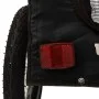 Remolque de bicicleta mascotas hierro tela Oxford negro de vidaXL, Cochecitos para mascotas - Ref: Foro24-93919, Precio: 97,7...