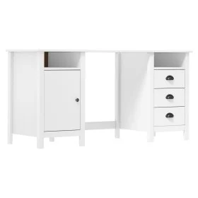 Hill Range Schreibtisch aus weißem Kiefernholz, 150 x 50 x 74 cm von vidaXL, Schreibtische - Ref: Foro24-289000, Preis: 169,1...