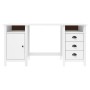 Hill Range Schreibtisch aus weißem Kiefernholz, 150 x 50 x 74 cm von vidaXL, Schreibtische - Ref: Foro24-289000, Preis: 171,4...